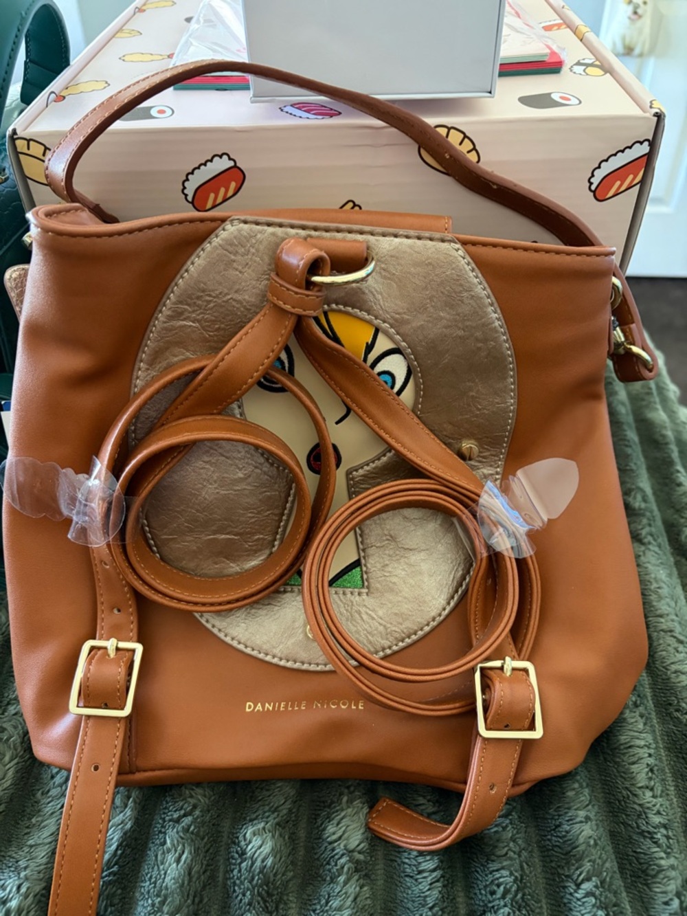 Danielle Nicole Disney Tinkerbell Shoulder Bag/Back pack NWT